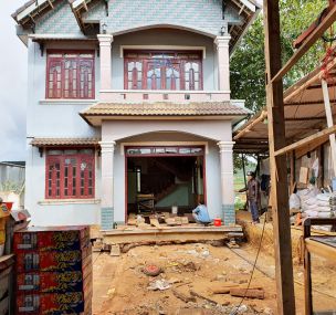 Nguyên nhân xử lý nhà nghiêng và cách nâng nhà lên cao